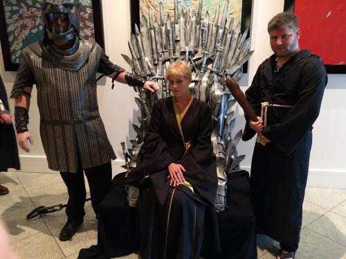 Dragon Con 2016 Cersei Lannister Cosplay Iron Throne